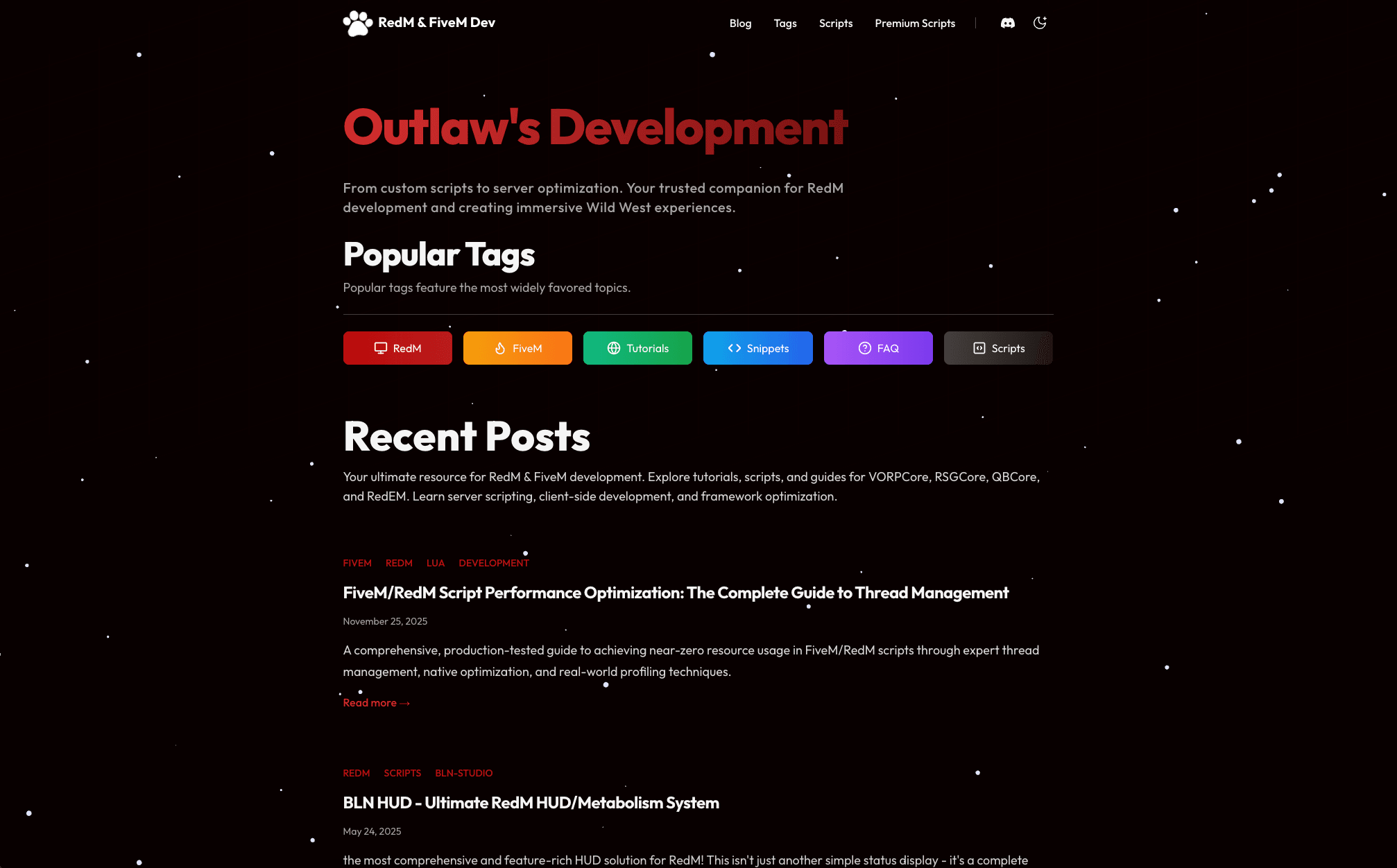RedM Dev Hub
